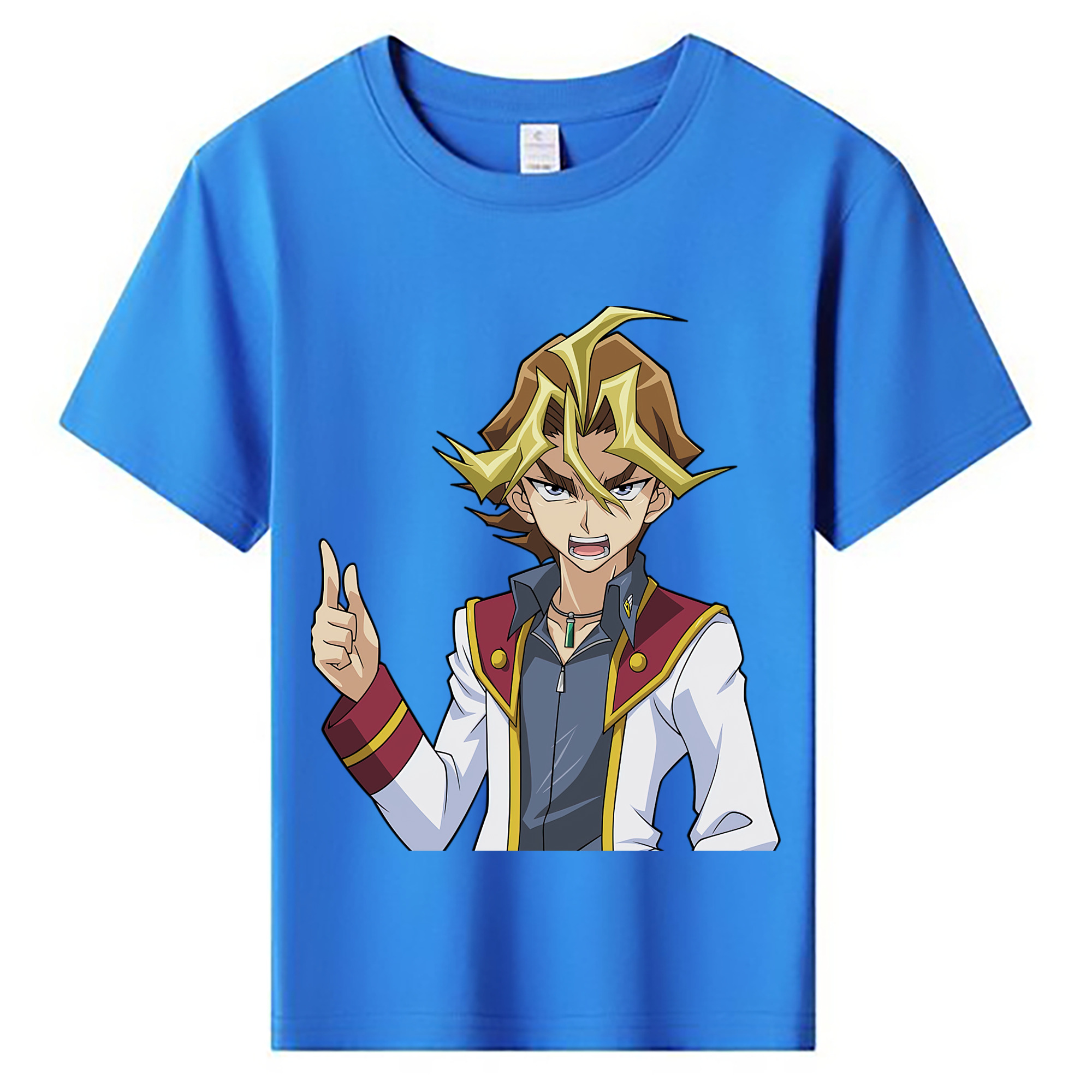 （画像用） 遊☆戯☆王 Yu-Gi-Oh! 綿100％キッズTシャツ（フロントプリント）